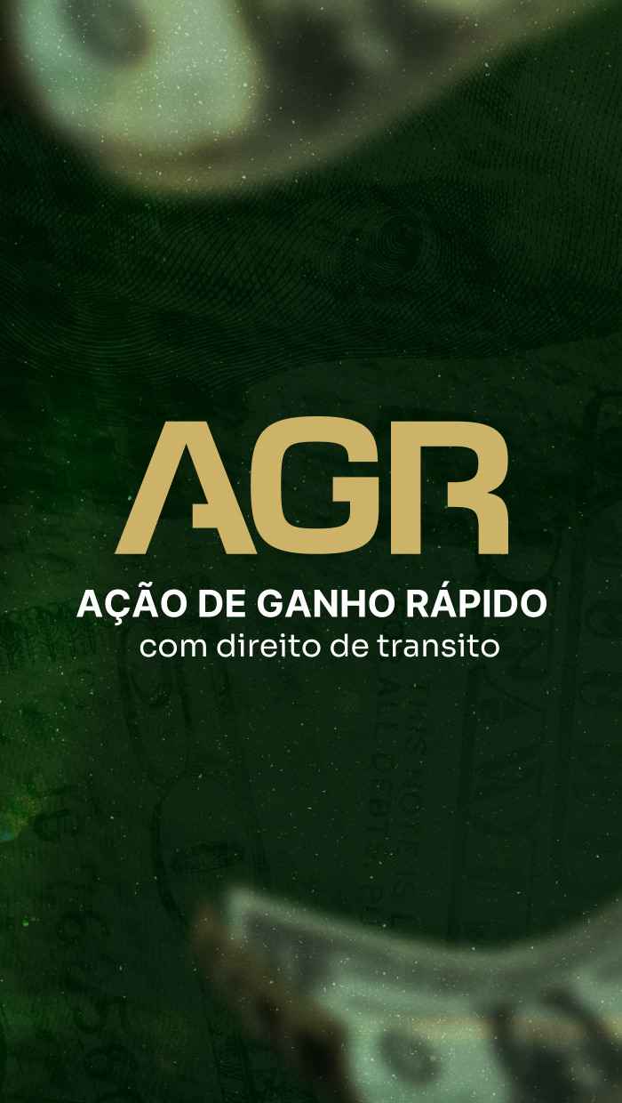 Capa do curso AGR, Ação de Ganho Rápido