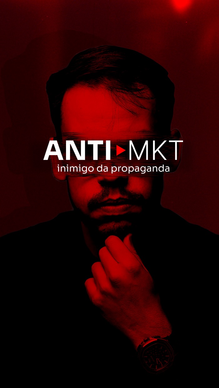Capa do curso Antimarketing, o inimigo da propaganda